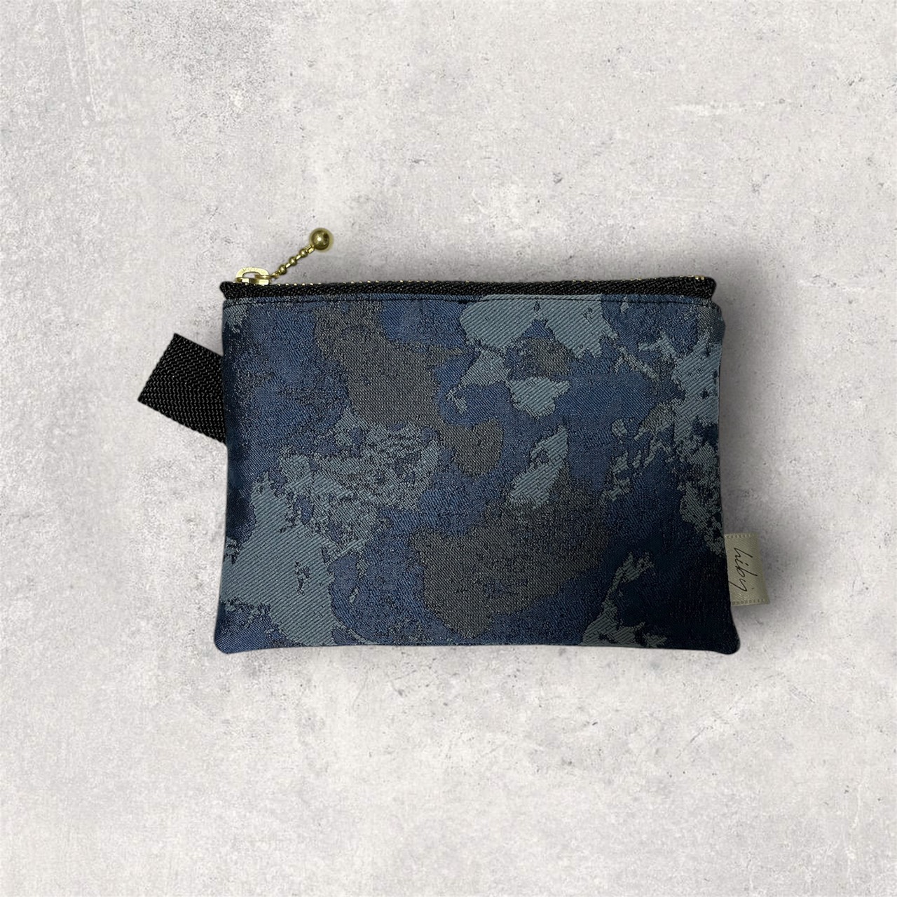 小物ポーチ(小) × blue