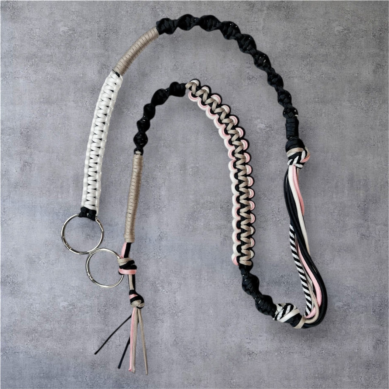 pink × gray × black × white