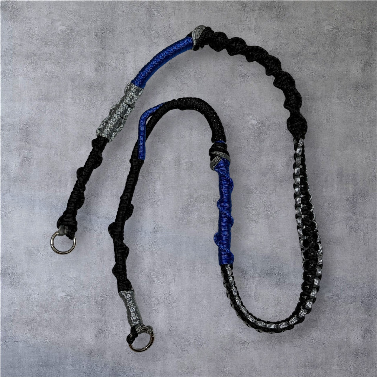 black × blue